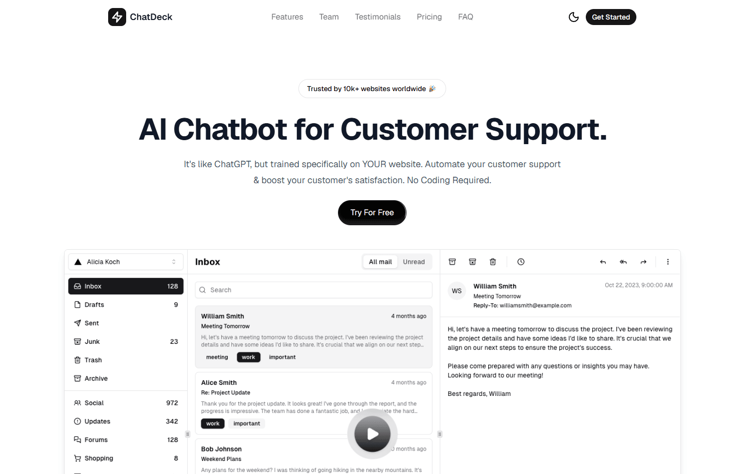 ChatDeck - Open Source SaaS Template image 2