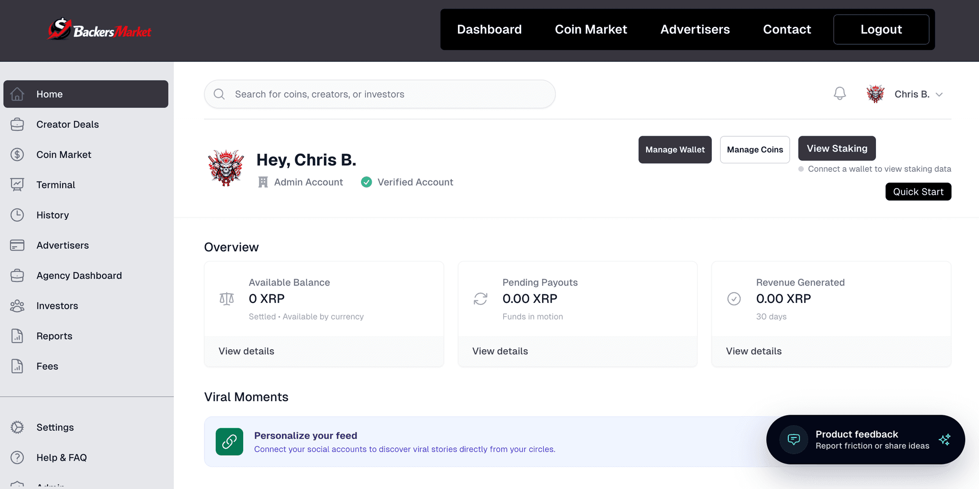 BackersMarket | Launch Branded Meme Coins image 2