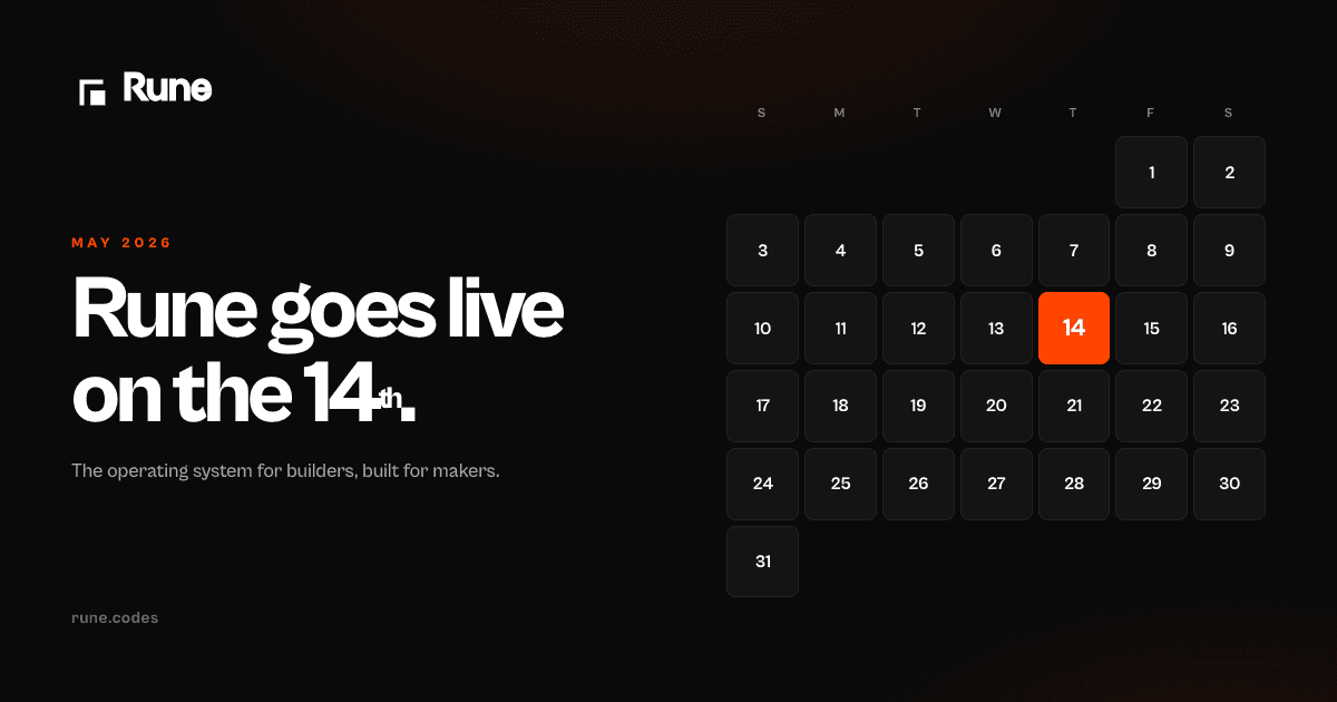 Rune | The operating system for builders image 1