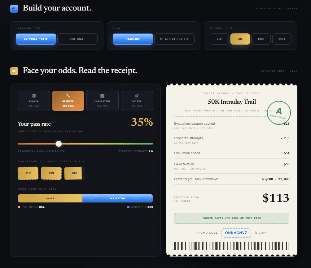 Apex Cost Calculator image 2