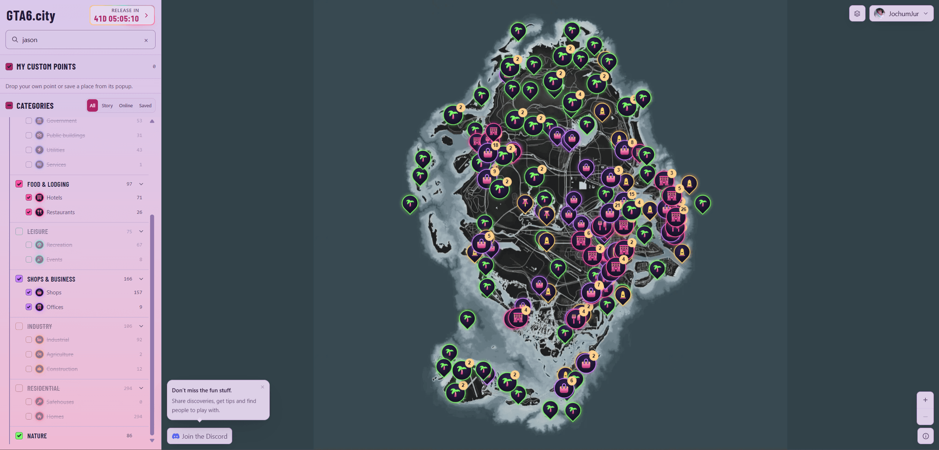 GTA 6 Map: Interactive Map of Vice City image 3