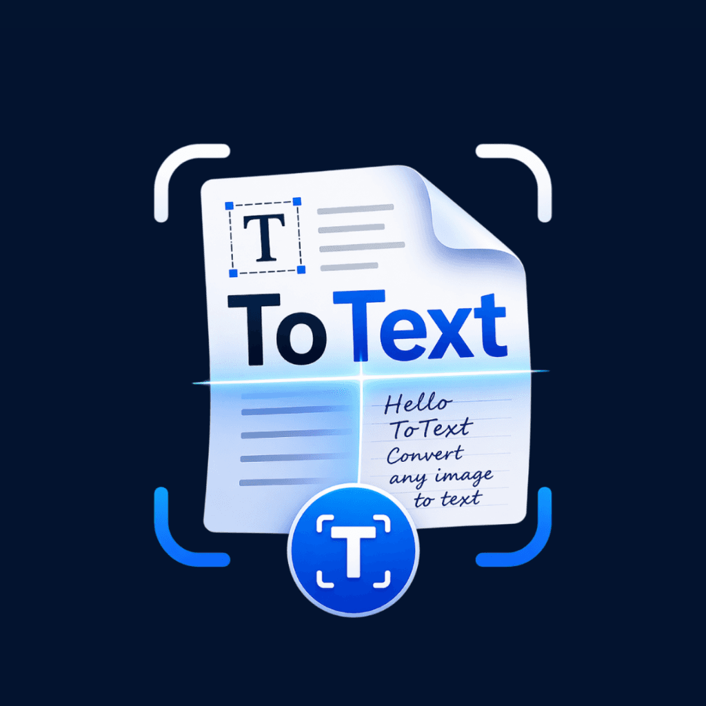 ToText - Image to Text OCR Scanner