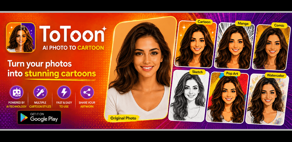 ToToon: Photo to Cartoon Maker image 1