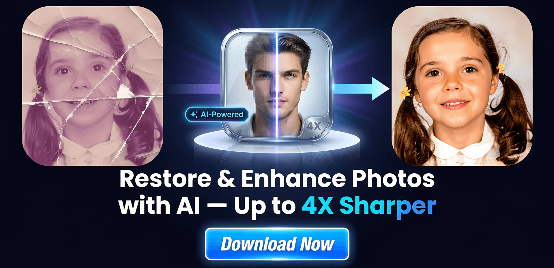 Upscalia – AI Image Upscaler & Enhancer image 1
