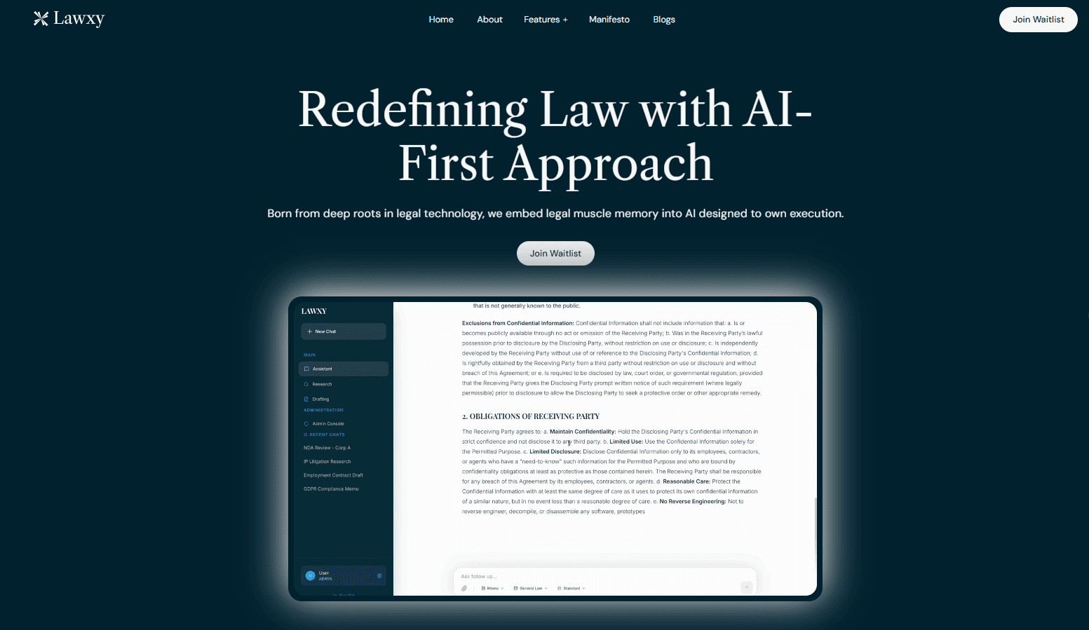 Lawxy Legal AI Assistant image 1