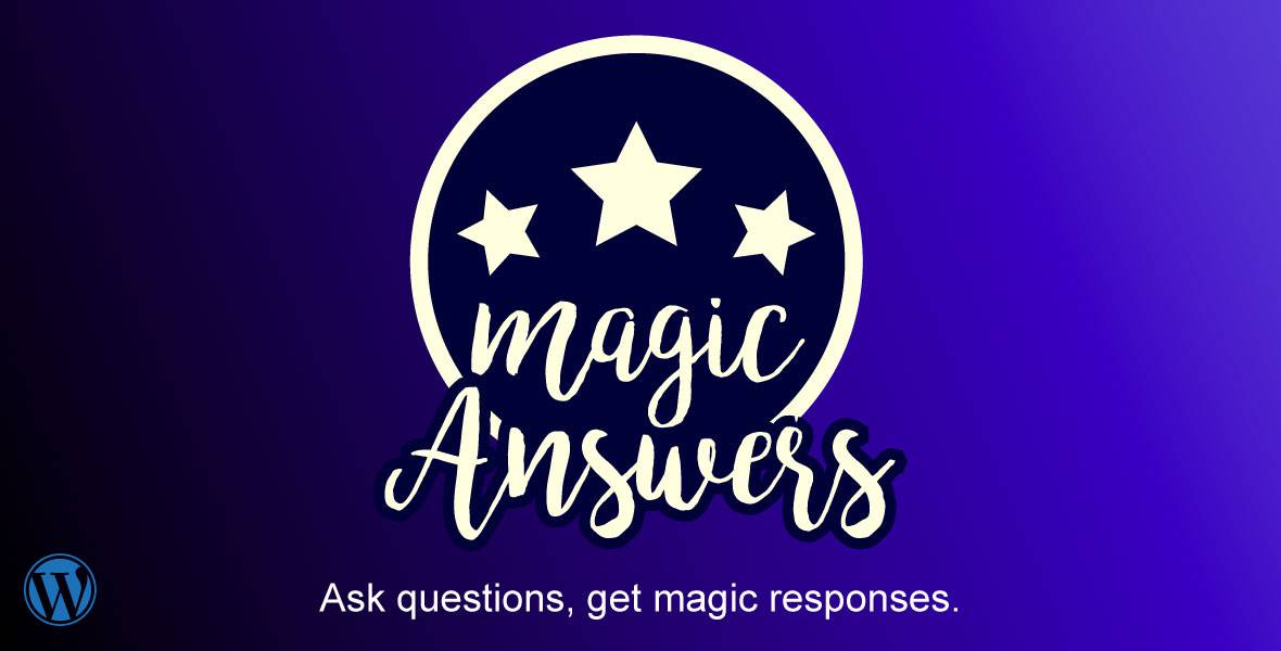 Magic Answers - WordPress plugin image 1