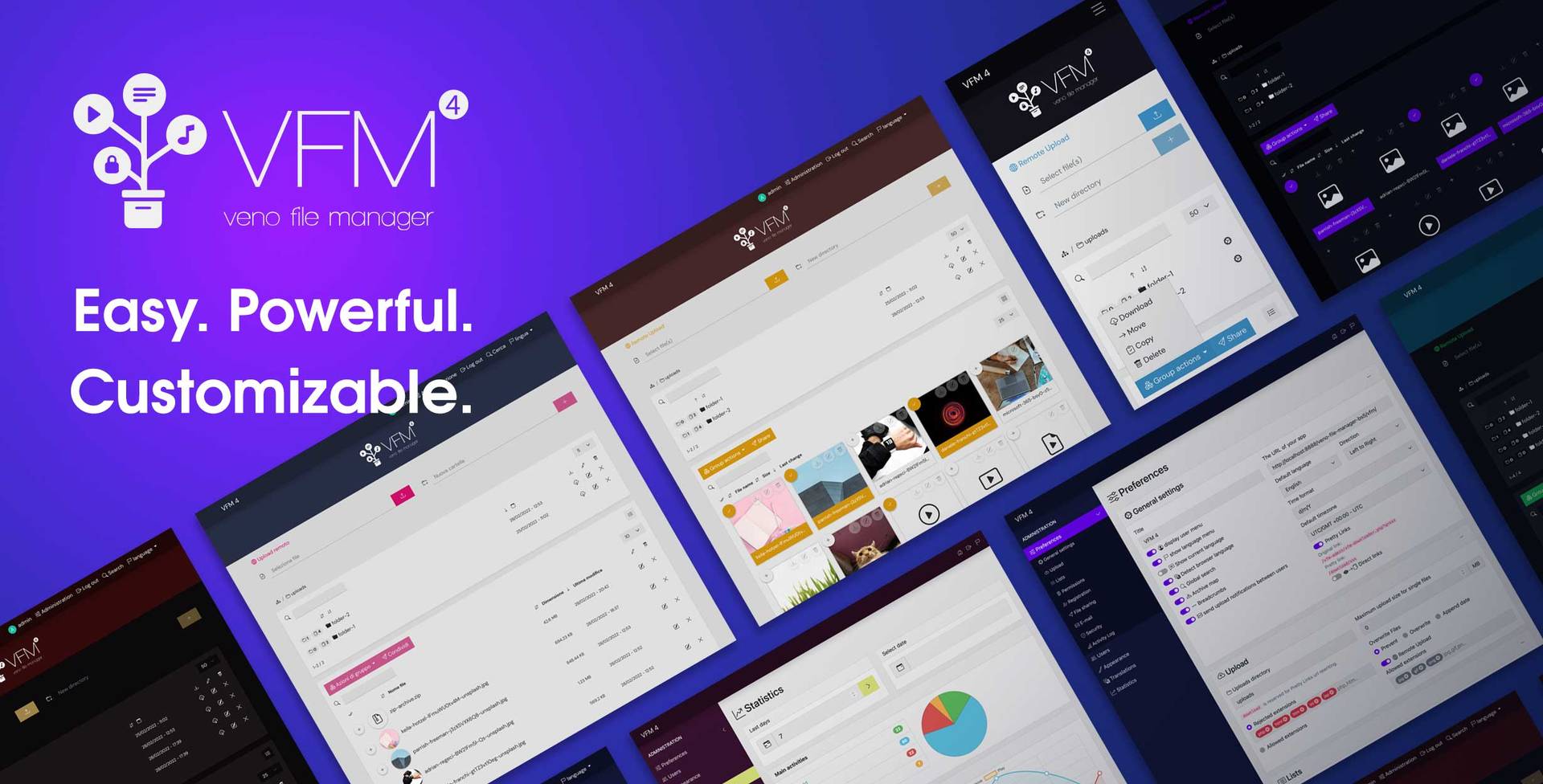 VFM - Veno File Manager - host and share file image 1