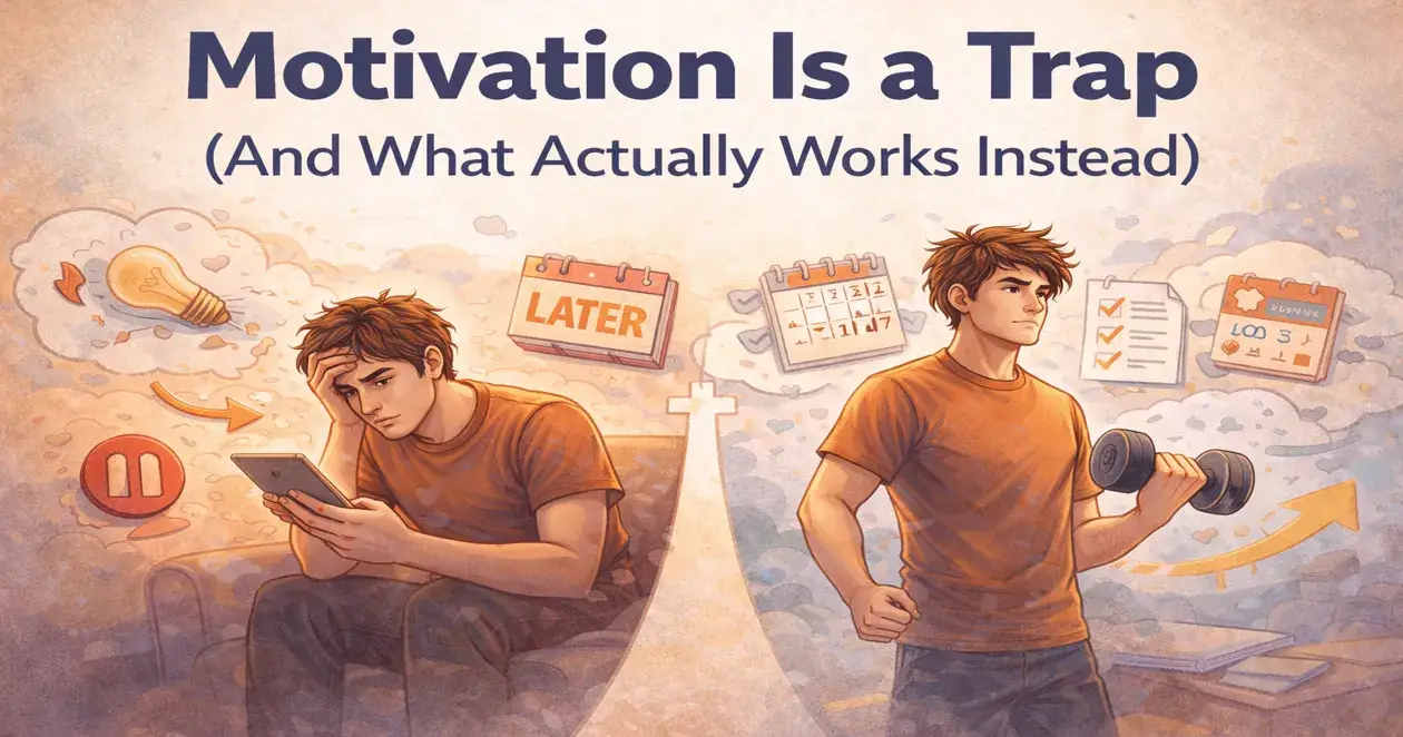 Motivation Is a Trap (And What Actually Works Instead)