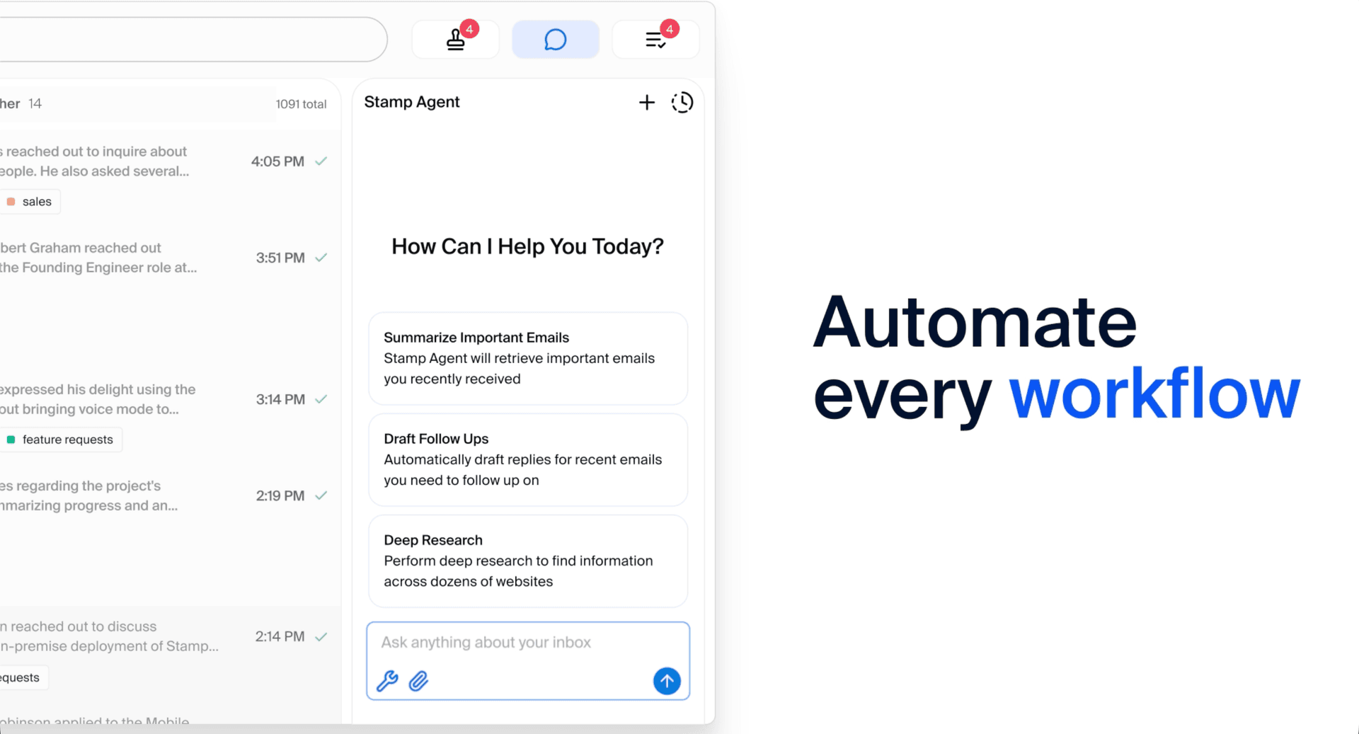 Stamp: AI Secretary for Email and Calendar image 3