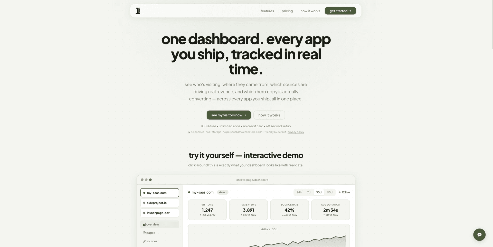 OneLivePage image 1