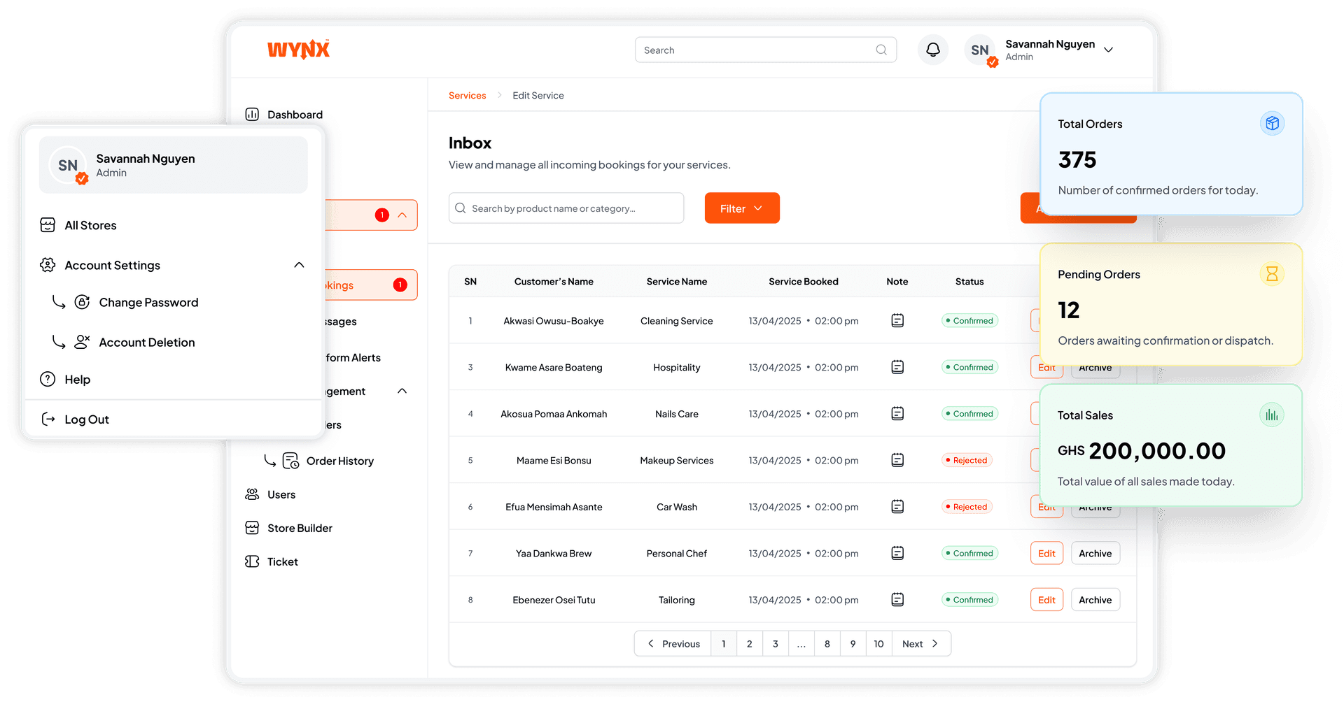 WYNX - Multi Vendor Commerce Platform image 1