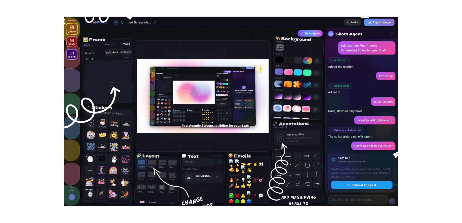 Poko: AI Screen Recorder & Shots Editor image 4