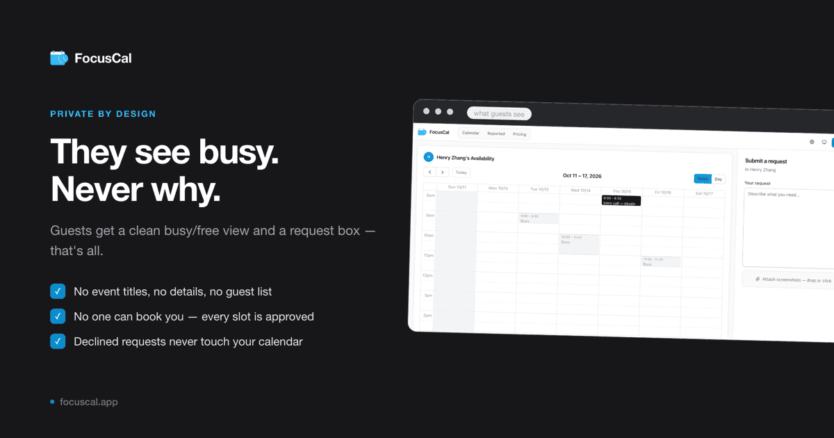 FocusCal — Time Blocking App image 4