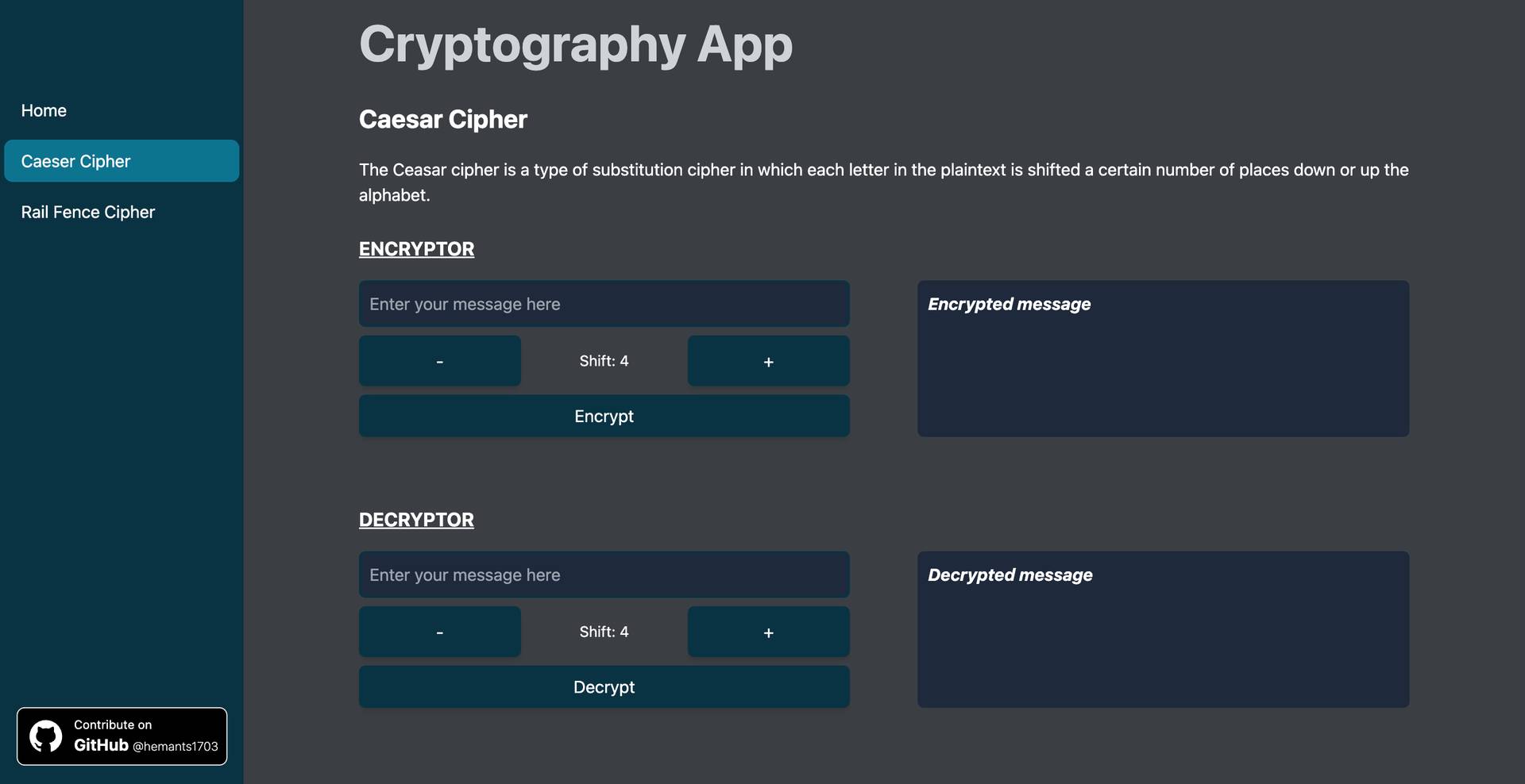 Cryptography App image 2