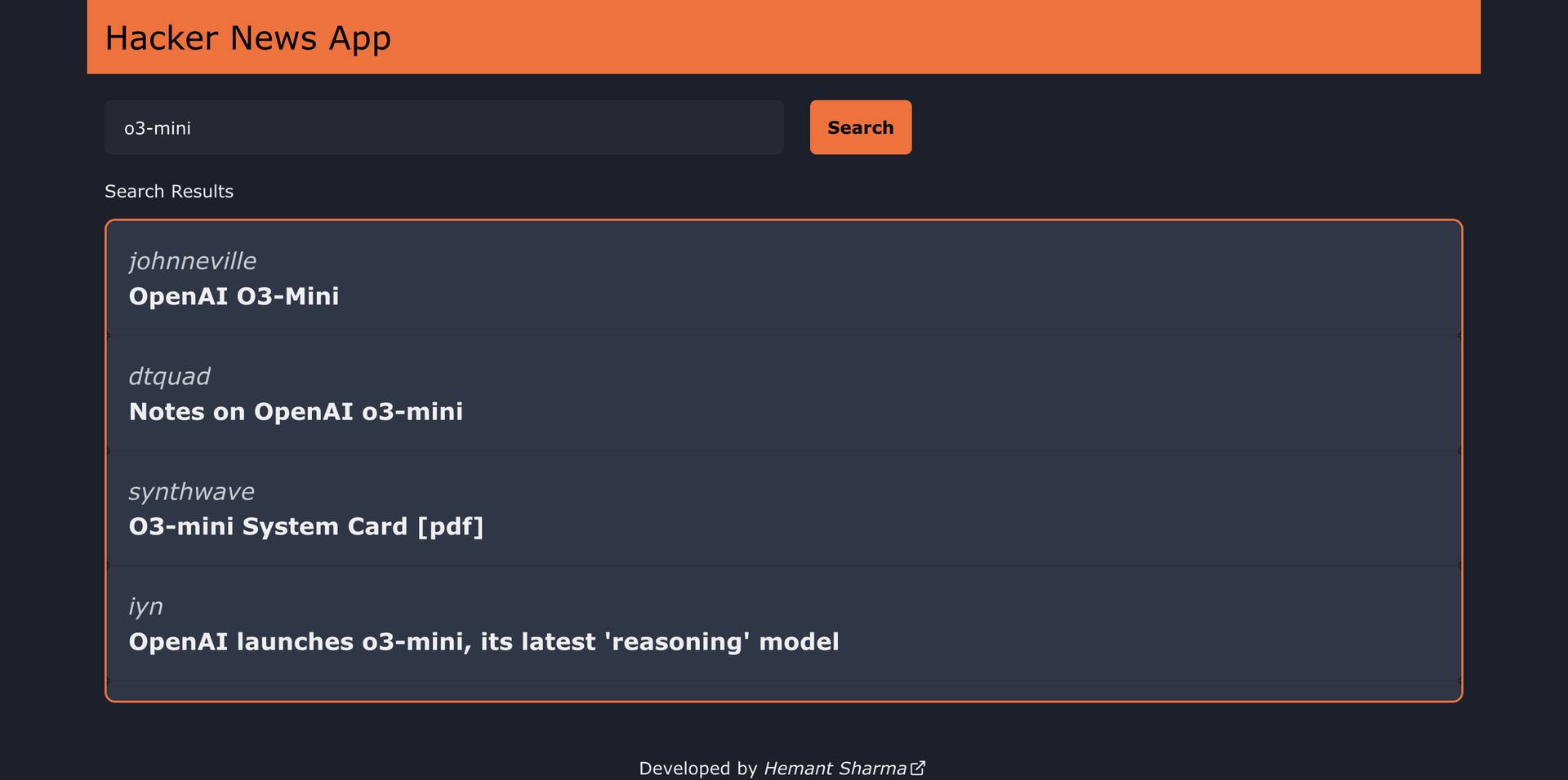 Hacker News App image 2