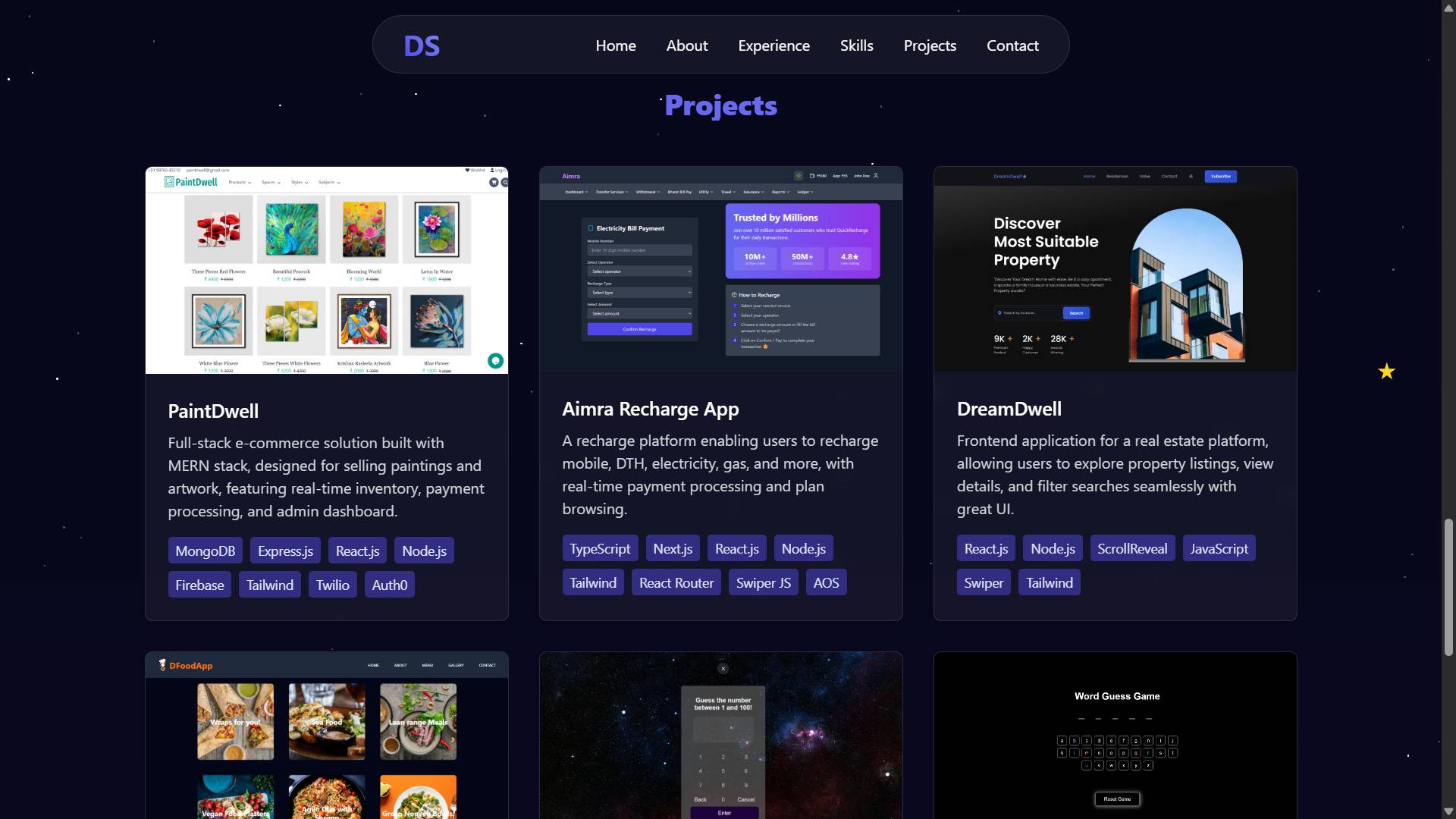 Personal Portfolio Website 🧸 image 3