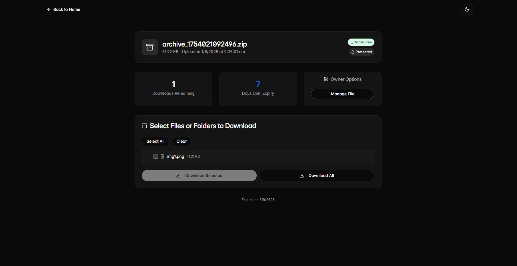 SilentParcel - Secure File Sharing & Chatting image 4