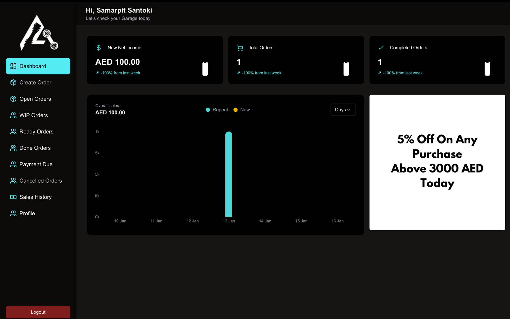 Autobroz: App for Garage Management image 2