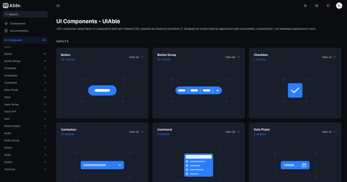 UIAble - Component Library image 4