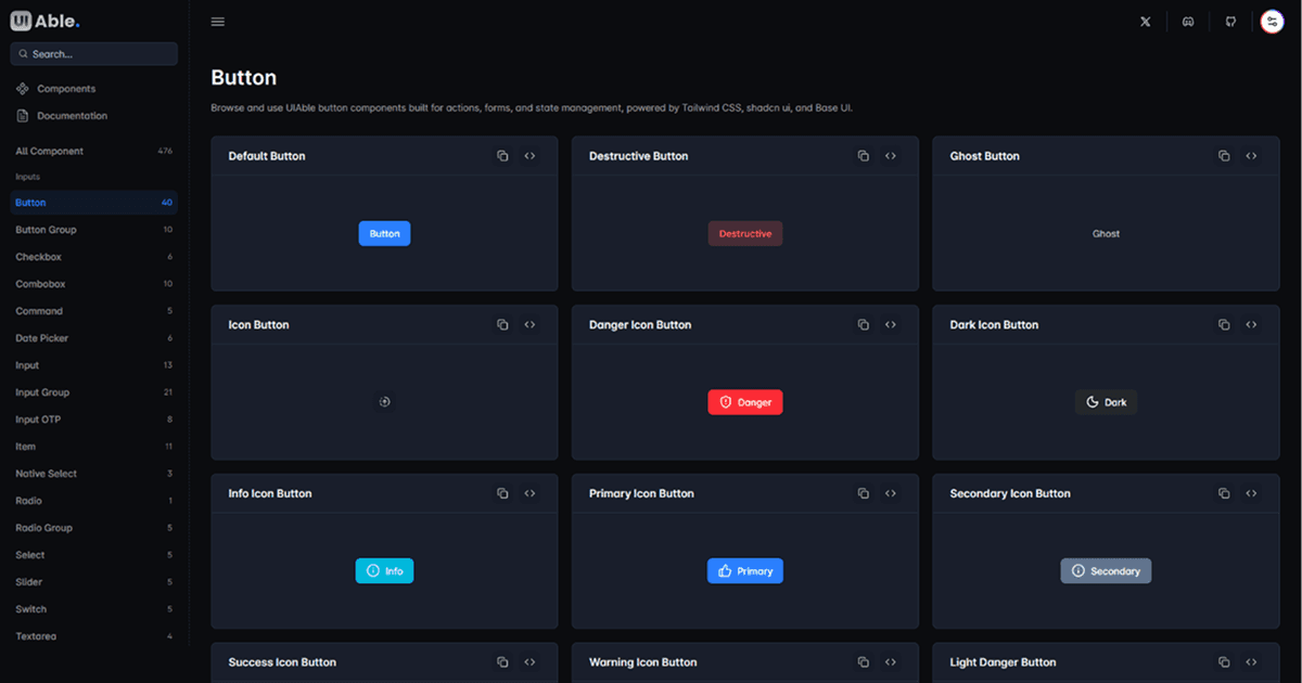 UIAble - Component Library image 5