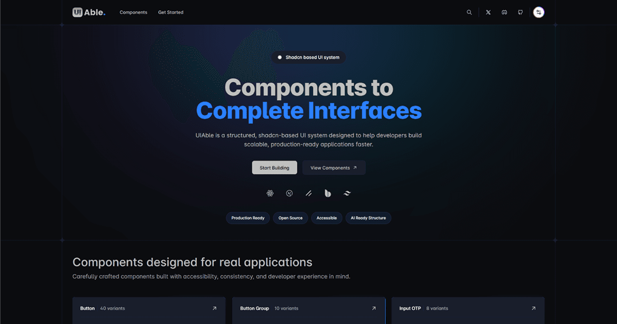 UIAble - Component Library image 2