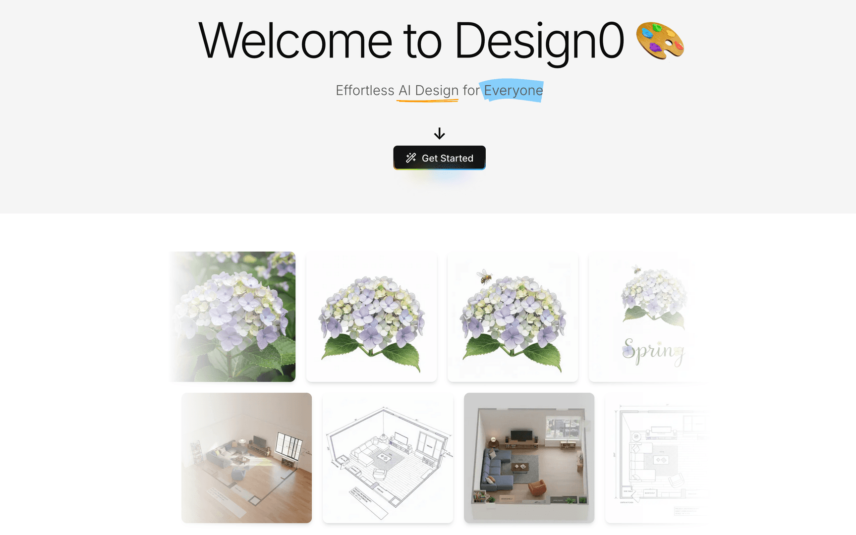 Design0 - Effortless AI Design for Everyone image 1
