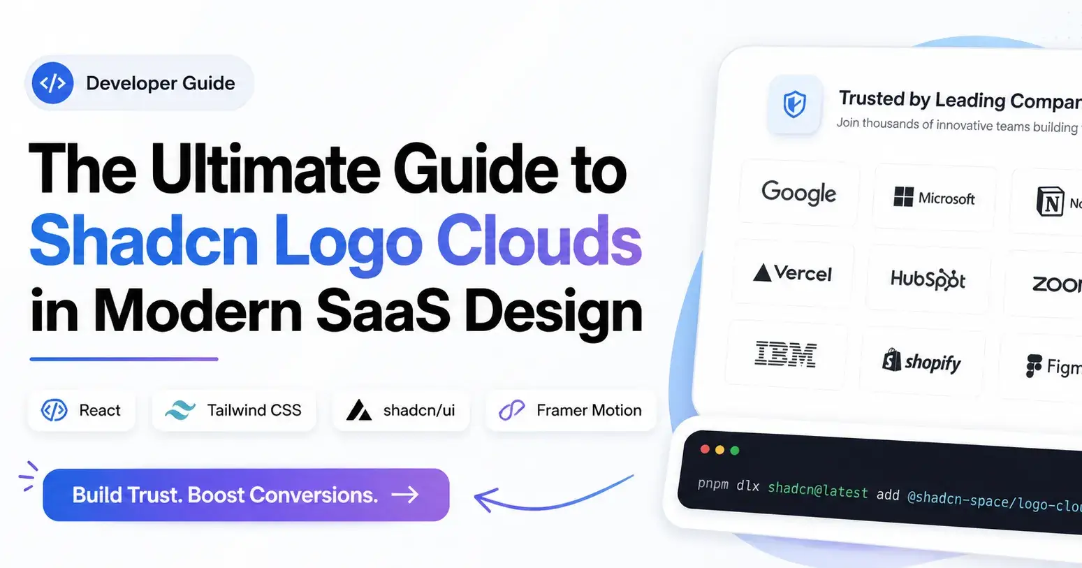 The Ultimate Guide to Shadcn Logo Clouds in Modern SaaS Design (2026 Edition)