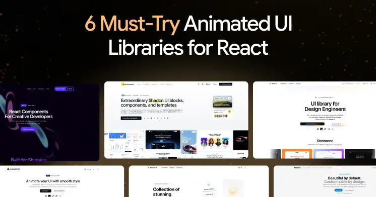 Top React Animation UI Component Libraries