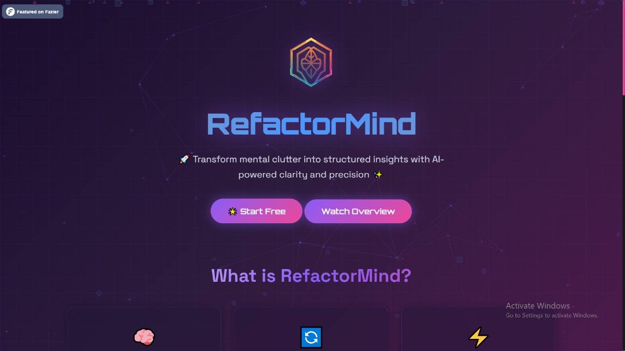 RefactorMind image 1