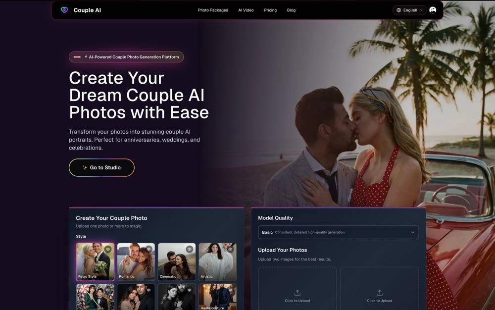 Couple AI - AI Couple Photo Generator image 1