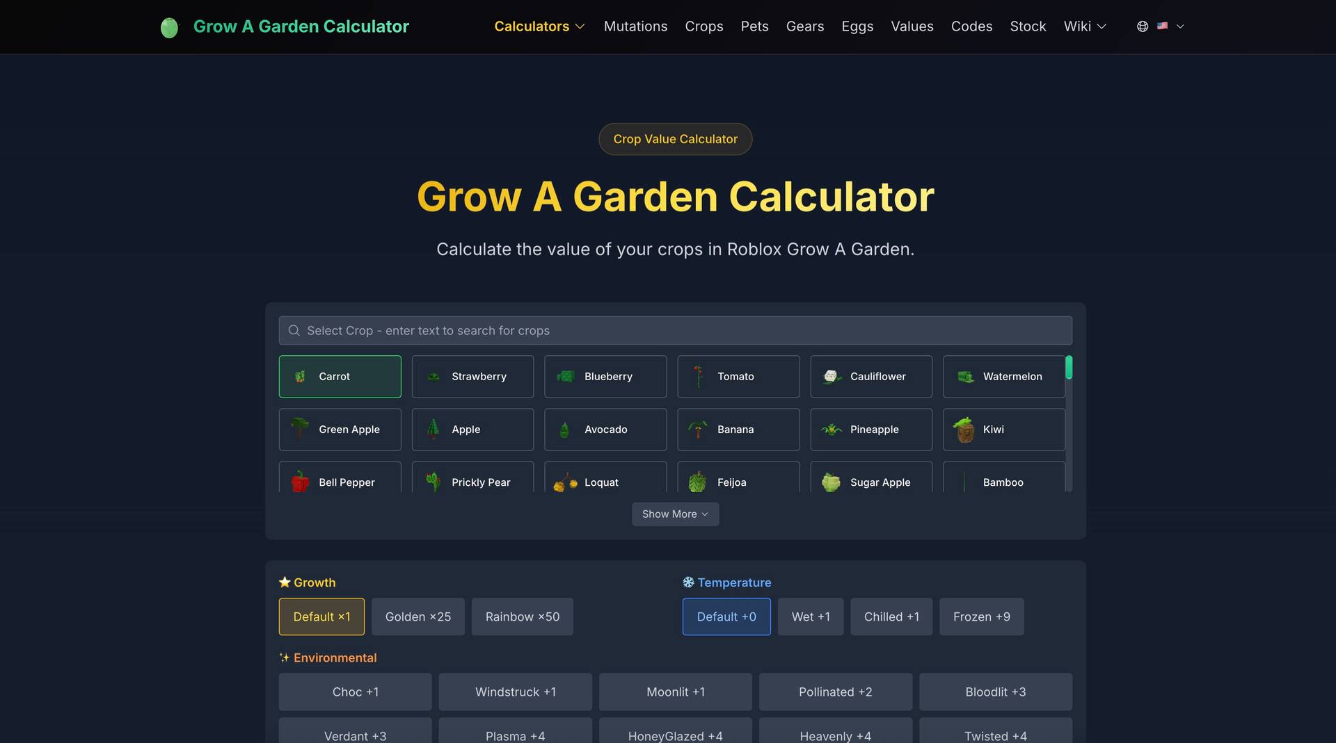 grow a garden calculator image 1