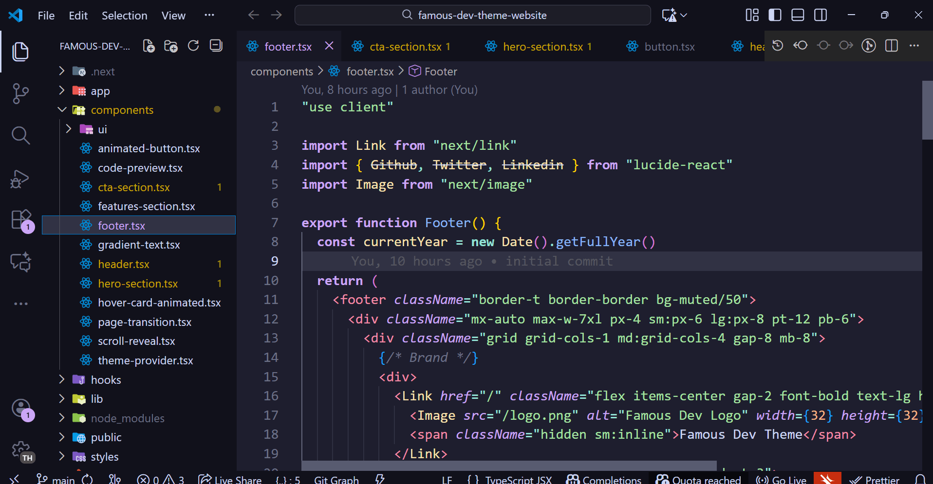 Famous Dev Theme - VSCode Theme image 4