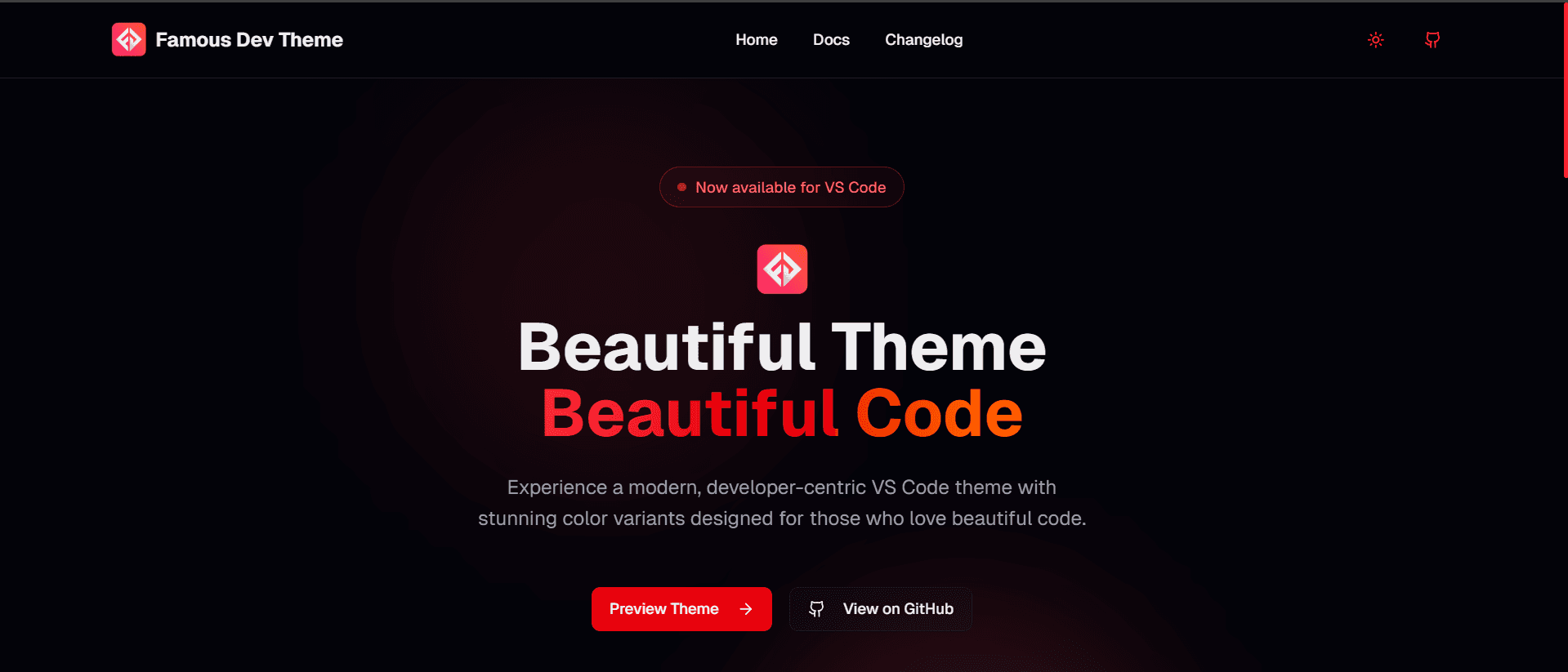 Famous Dev Theme - VSCode Theme image 2