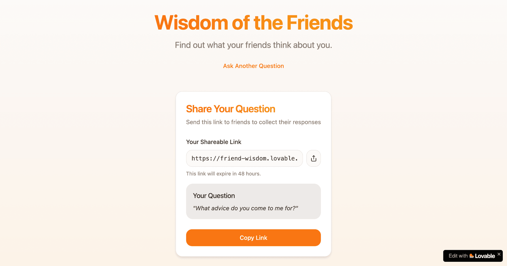 Wisdom of the Friends image 3