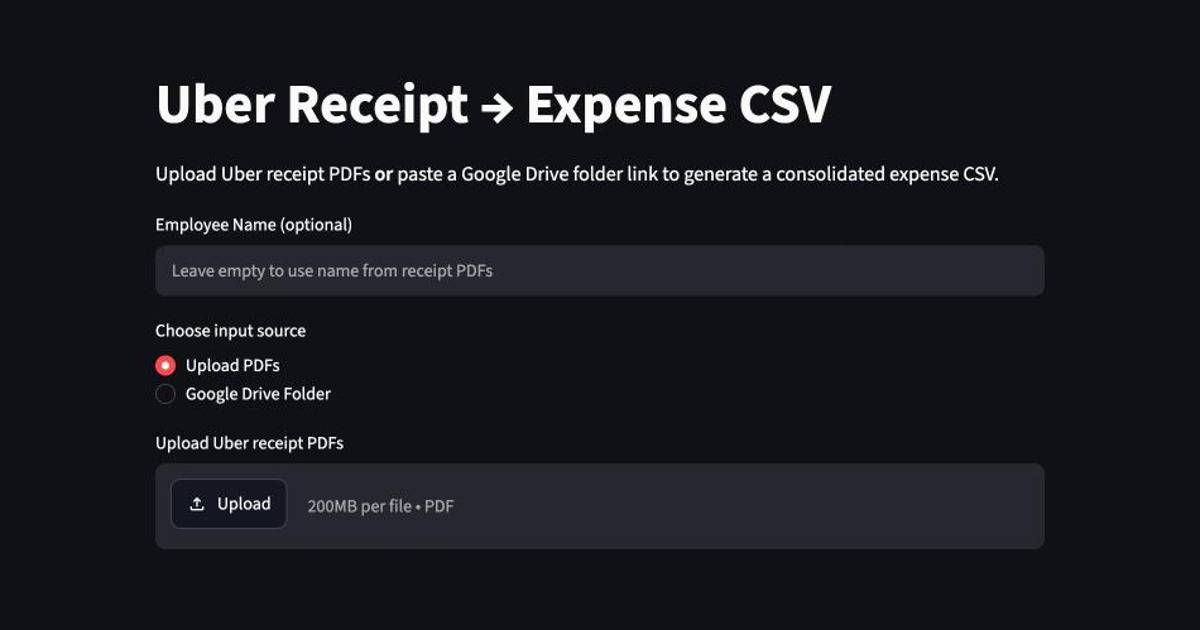 Expense Sheet Creator image 1