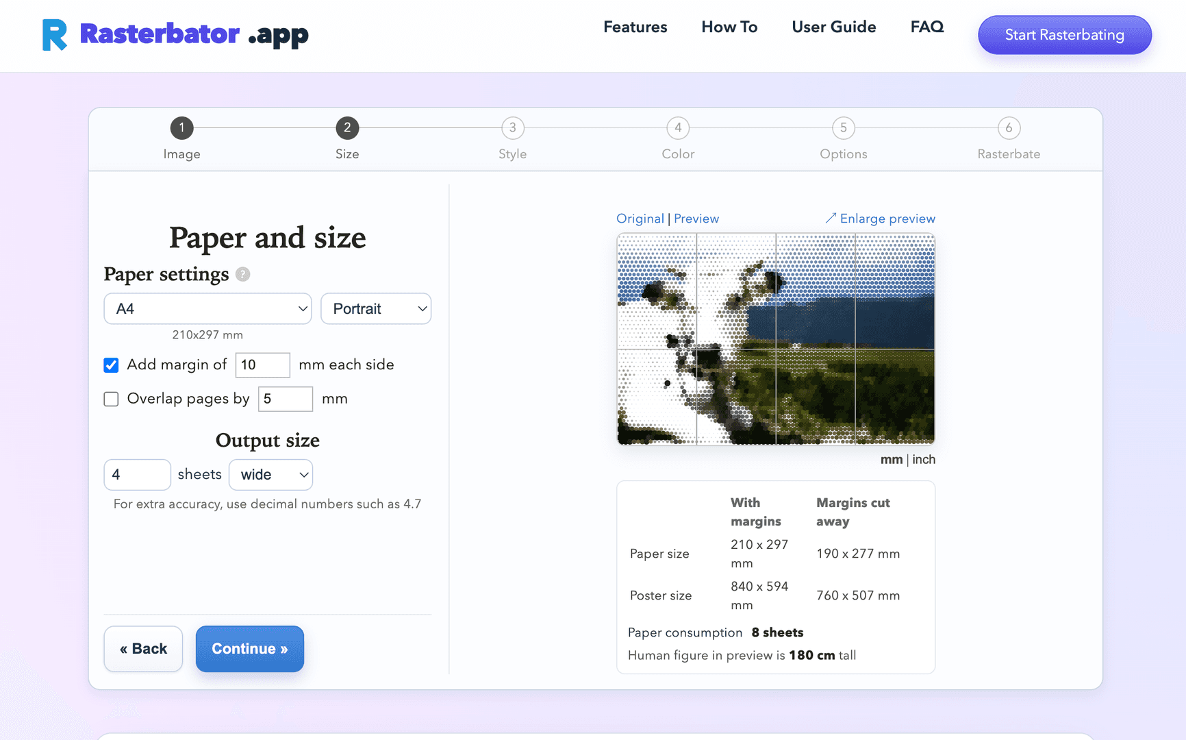 Rasterbator Online - Free Wall Art Generator image 2