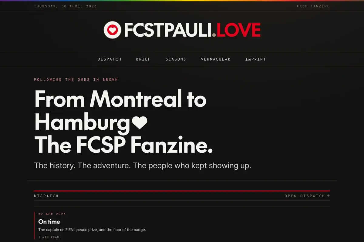 FC St. Pauli Love Fanzine image 1