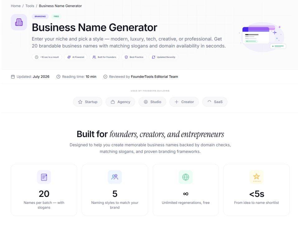 FounderTools AI image 2