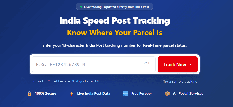 SpeedPostTracks image 1