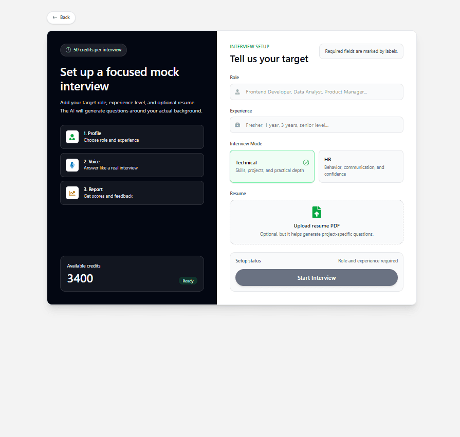 Ai interview Platform image 3