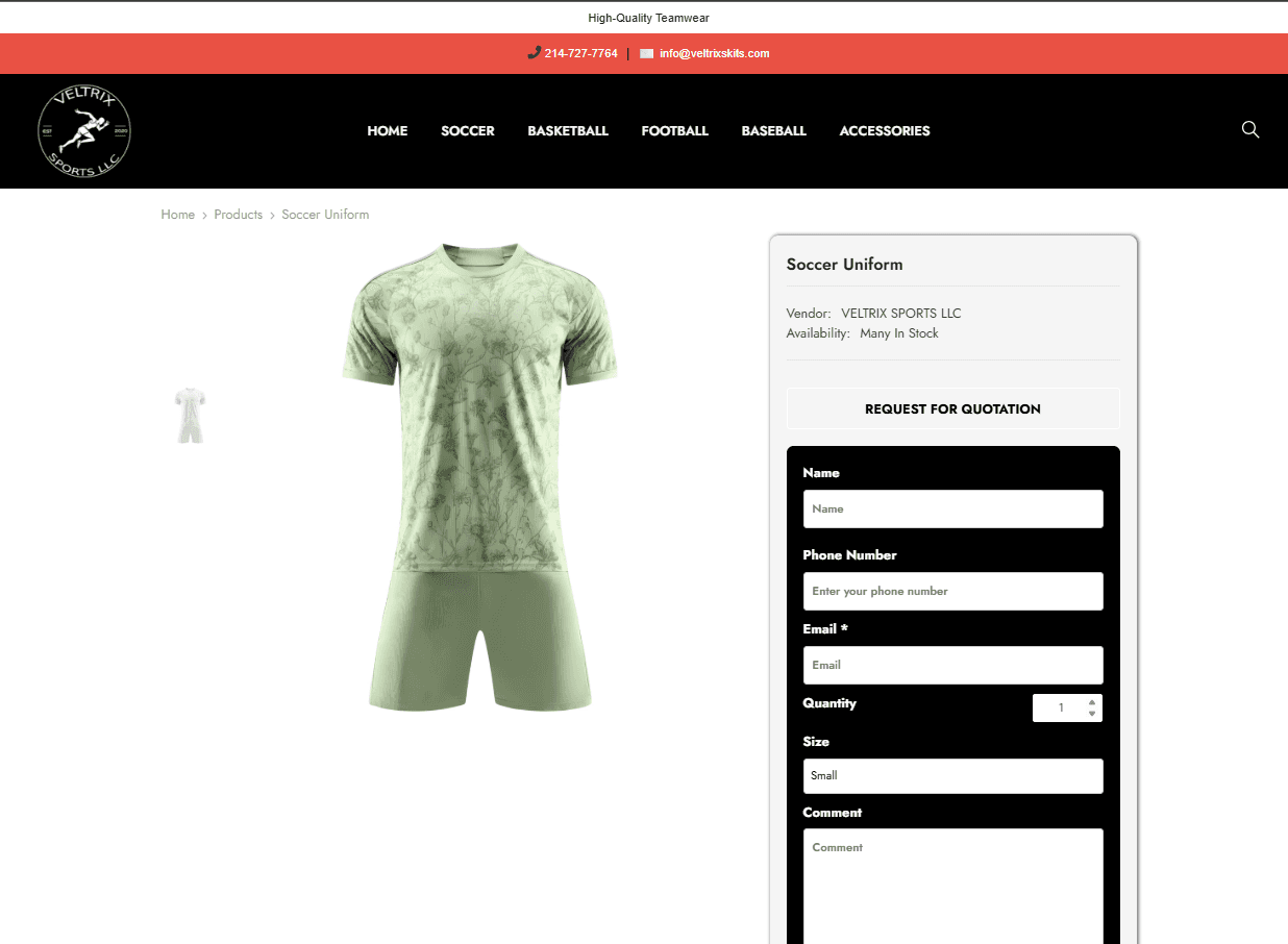 VELTRIX SPORTS | Premium Quality Sportswear image 1
