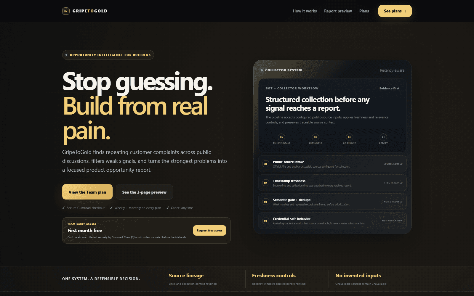 GripeToGold image 1