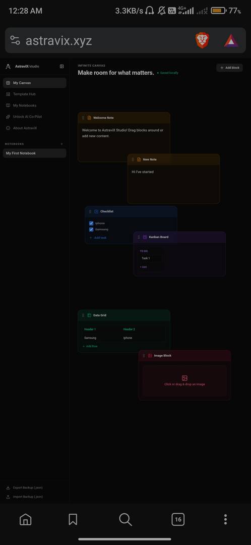 AstraviX — Make room for what matters image 1