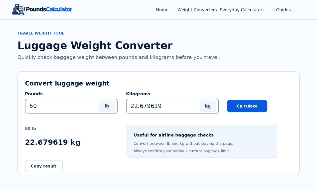 PoundsCalculator image 2