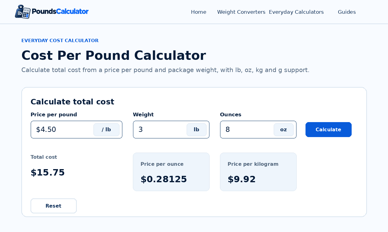 PoundsCalculator image 3