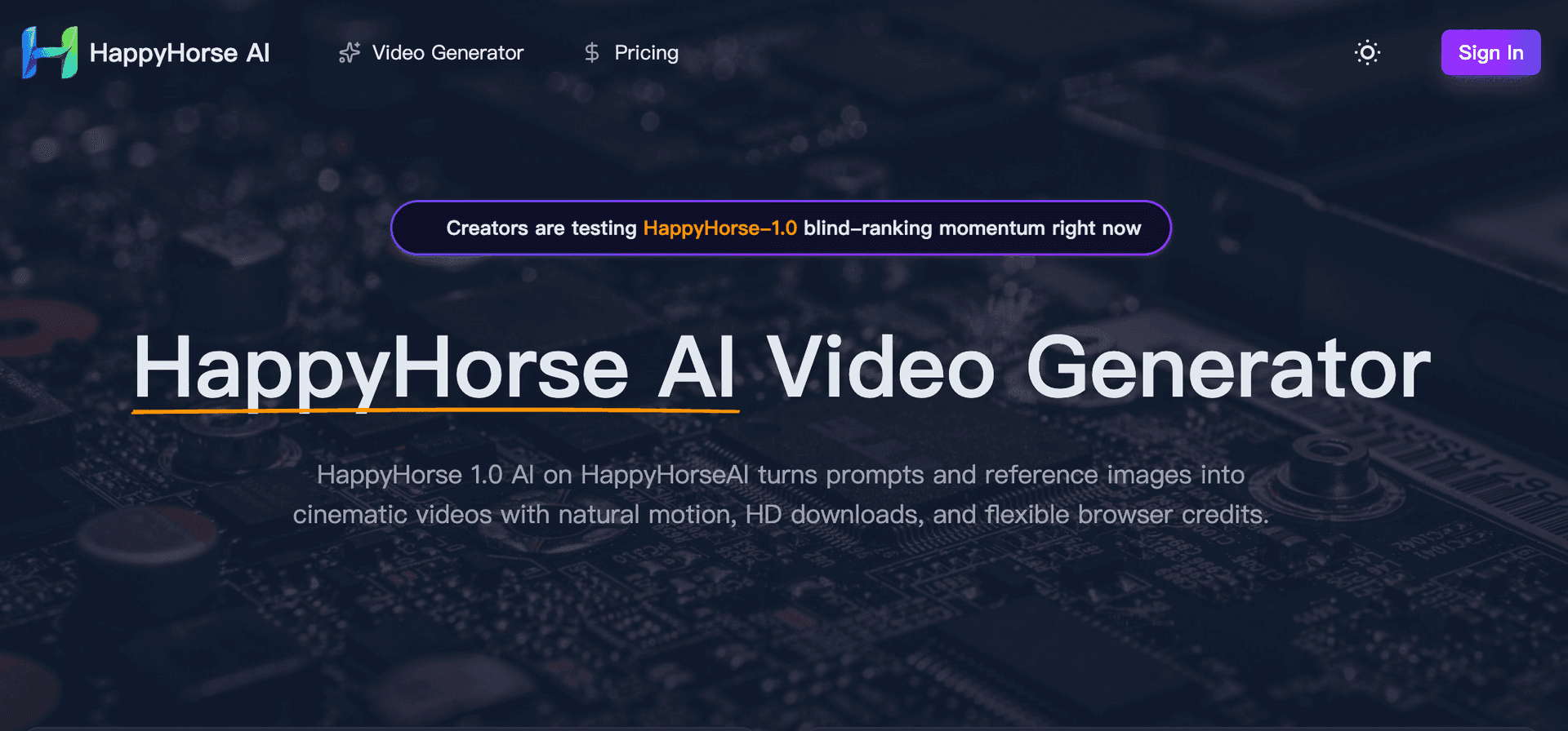 HappyHorse AI image 1