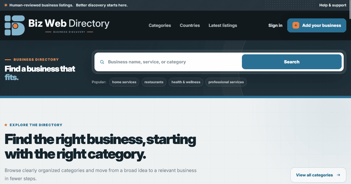 Biz Web Directory - Business Directory image 1