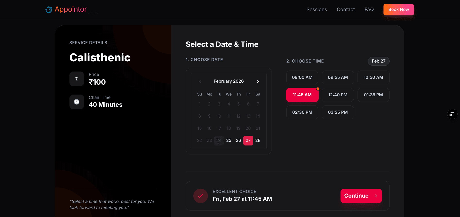 Appointor | Tattoo & Salon Booking Software image 5