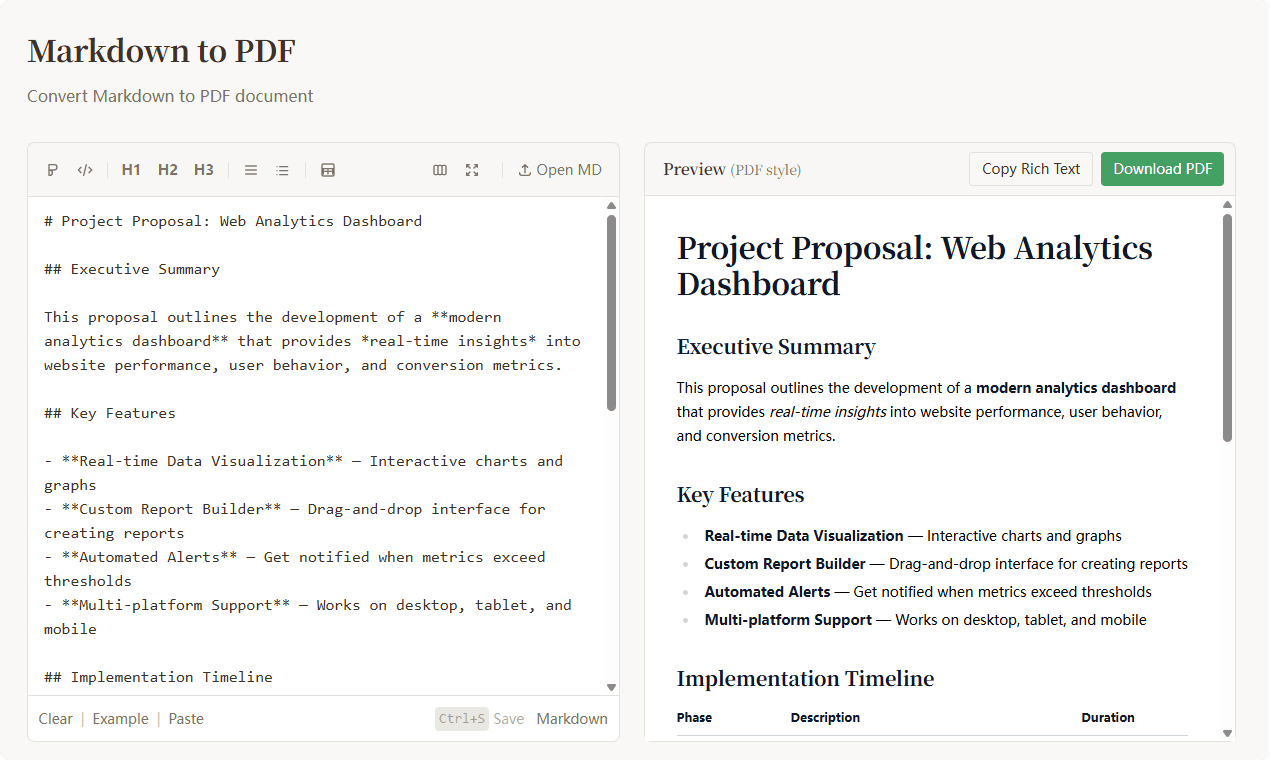 MD To - Markdown Converter image 3