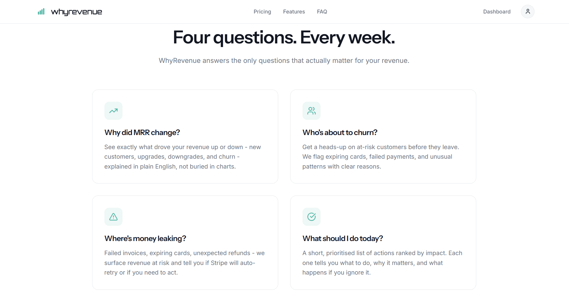 whyrevenue - Understand Your Stripe Revenue image 2